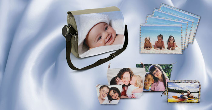 Textiles Wear your photos with our range of high quality Textiles printed with your own photos!