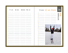 Agenda Calendar A4