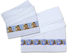 Set de deux serviettes de bain