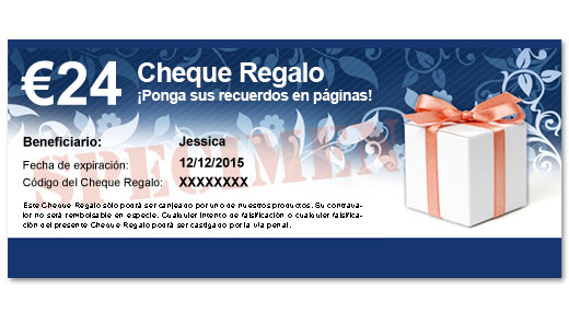 Cheque Regalo