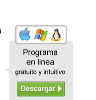 Programa en linea para Mac, PC y Linux