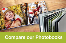 Compare our different PhotoBooks