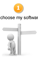 I choose my software