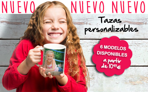 Tazas personalizables