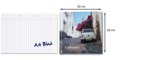 Fotoboek Trendy afmeting (22x22 cm)