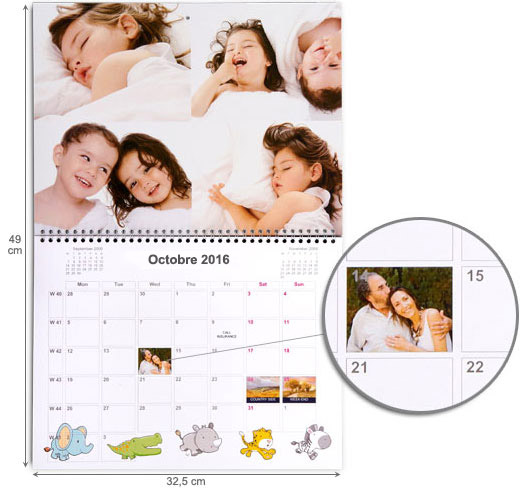 Calendrier XL